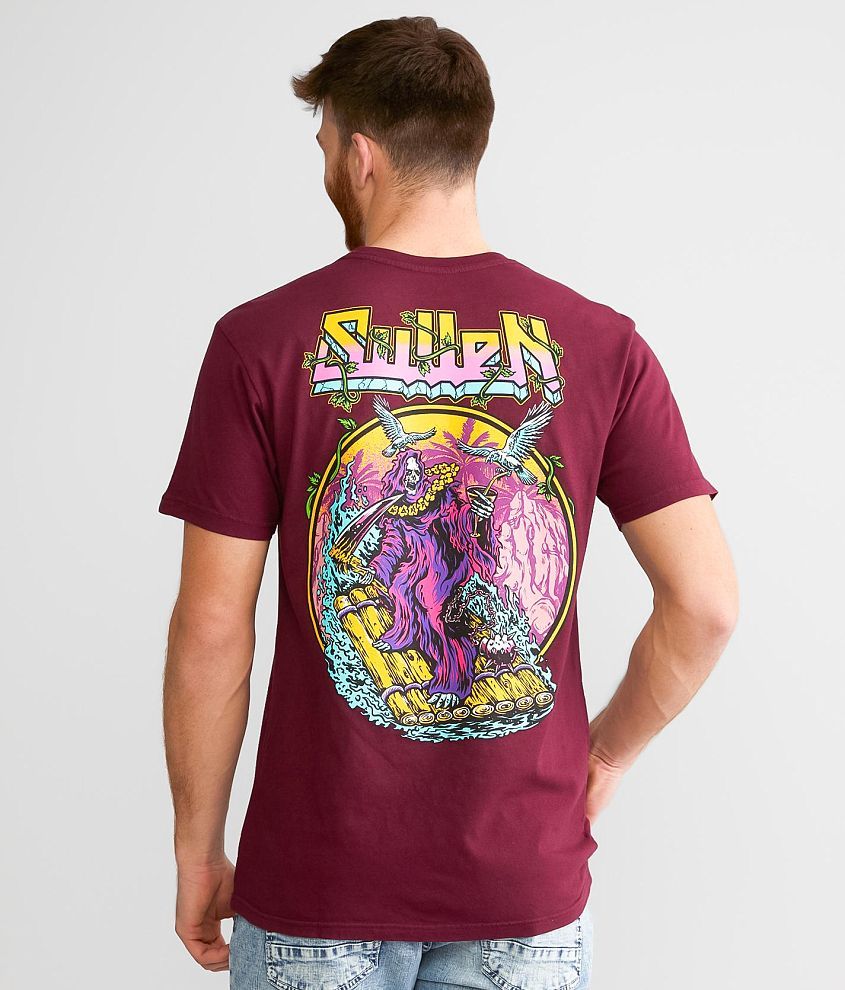 Sullen Reaper Rafting T-Shirt - Men's T-Shirts in Tawny Port | Buckle