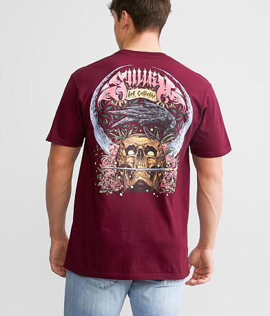 Sullen Crow Skull T-Shirt front view