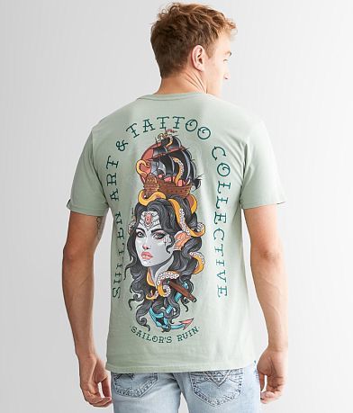 Sullen Open Sea T-Shirt back view