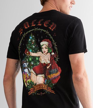 Sullen Xmas T-Shirt front view