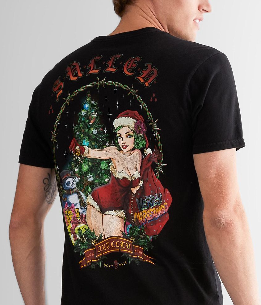 Black best sale christmas shirt