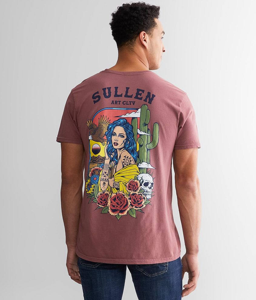 Sullen Desert Rose T-Shirt - Men\'s T-Shirts in Rose Brown | Buckle