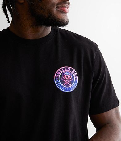 Sullen Neon Badge T-Shirt MISC_DETAIL_1