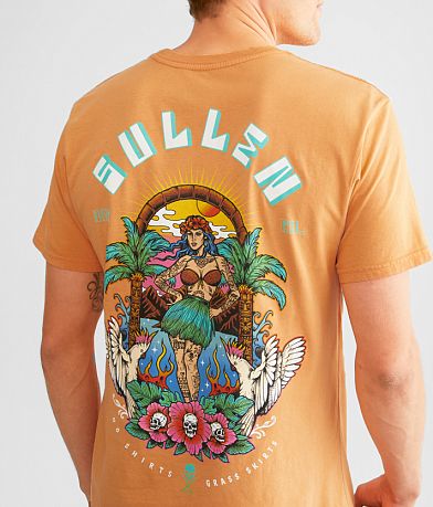 Sullen Fire Island T-Shirt BACK
