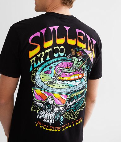 Sullen Poolside T-Shirt BACK