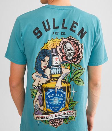 Sullen Whiskey Business T-Shirt back view