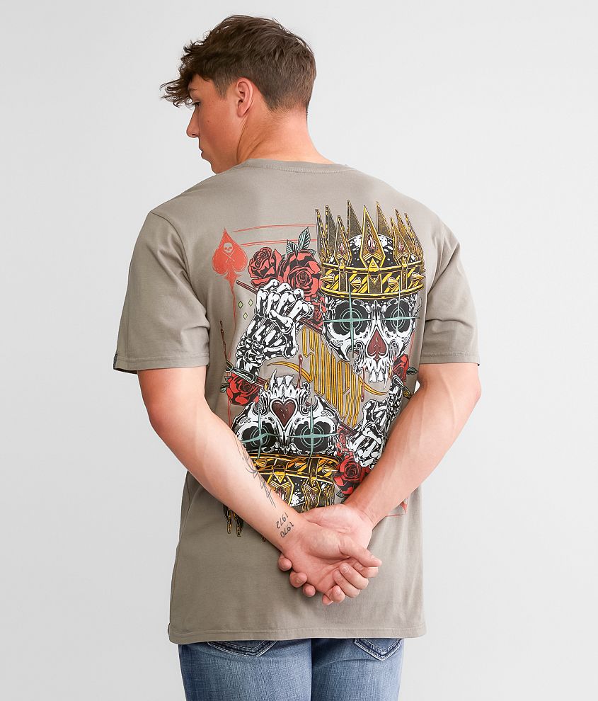 Sullen Spades & Hearts T-Shirt front view