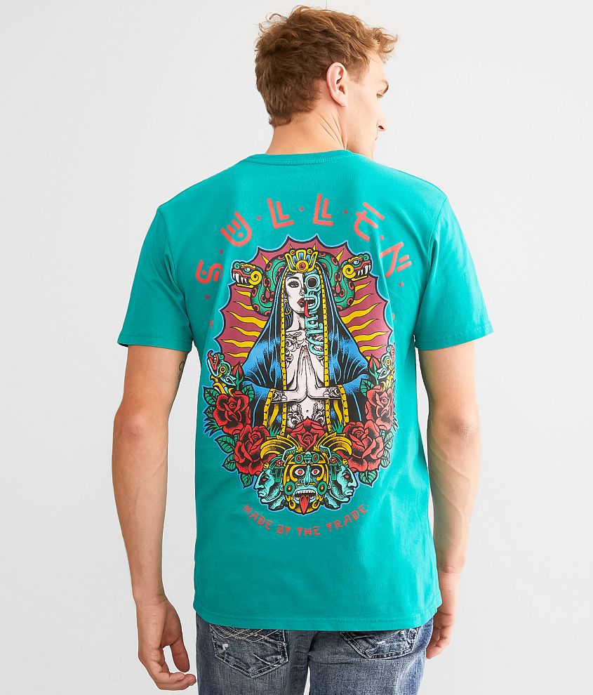 Sullen Aztec Goddess T-Shirt front view