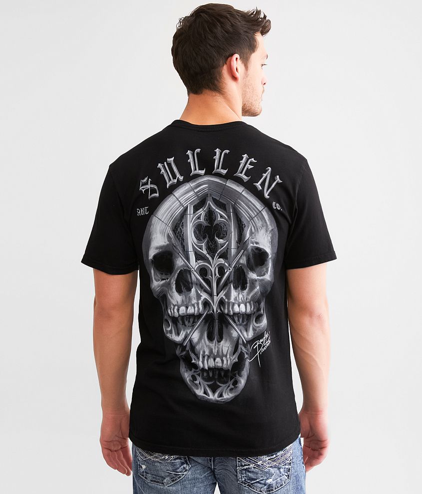 Sullen Prudente VII T-Shirt - Men's T-Shirts in Jet Black | Buckle