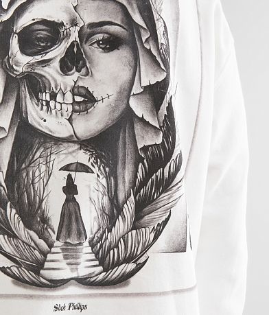 Sullen Slick Queen Hooded Sweatshirt misc detail 2 view
