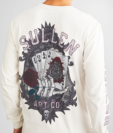 Sullen Ace Of Spades T-Shirt back view