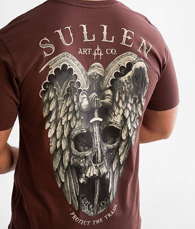 Sullen Winged Justice T-Shirt back view