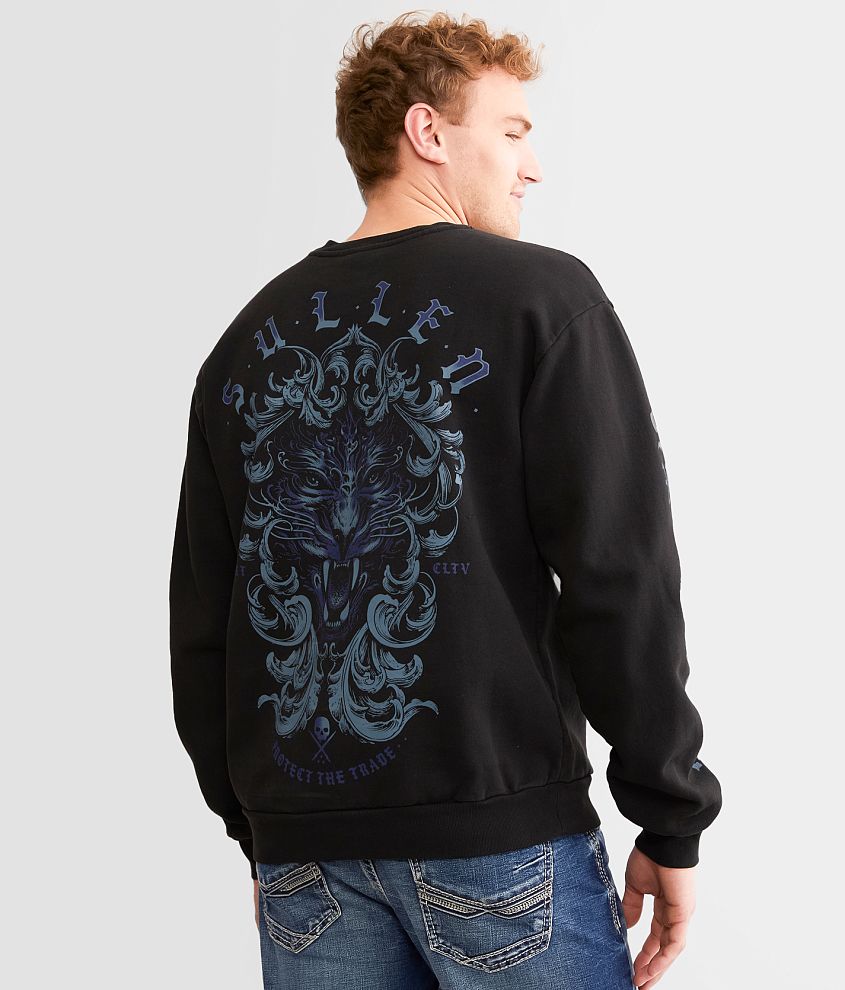 Sullen Vortrakker Panther Pullover - Men's Sweatshirts in Vintage