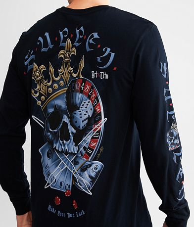 Sullen Make Your Luck T-Shirt back view