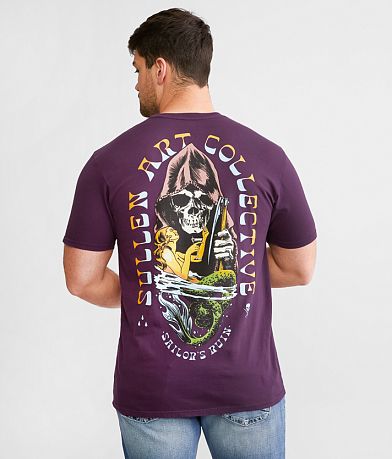 Sullen Swimming With Death T-Shirt front view