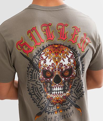 Sullen Sugar Skull T-Shirt back view