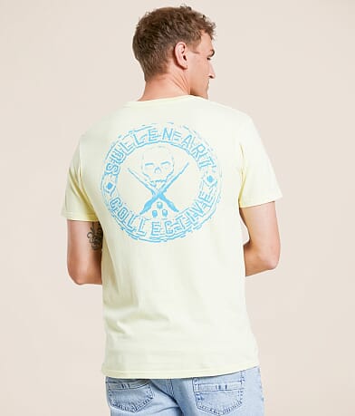 Sullen Rasta Slime Badge T-Shirt front view