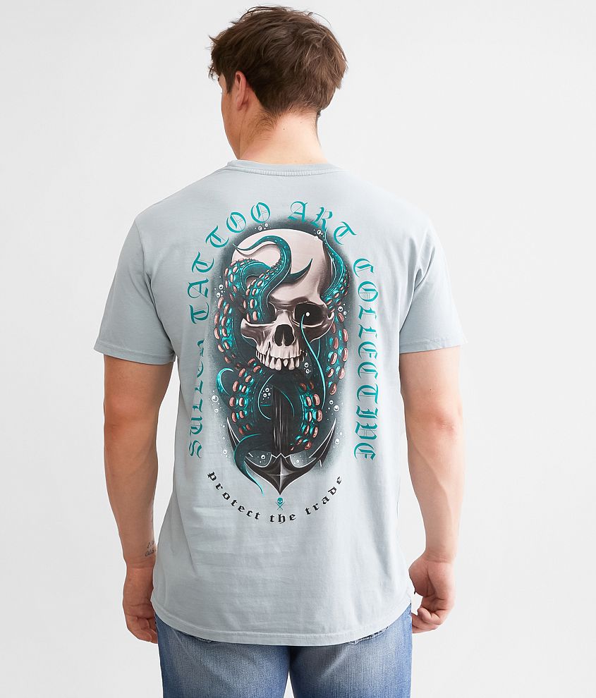 Sullen Voyage T-Shirt - Men's T-Shirts in Slate | Buckle