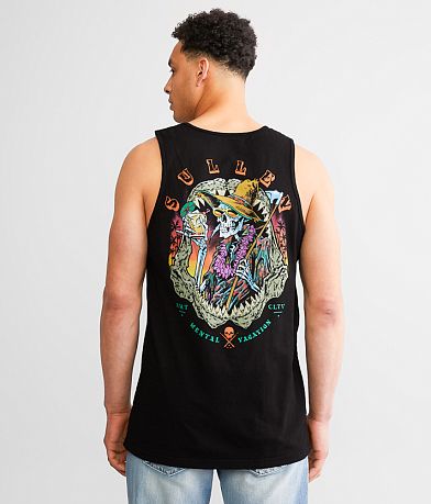 Sullen Mental Vacay Tank Top front view