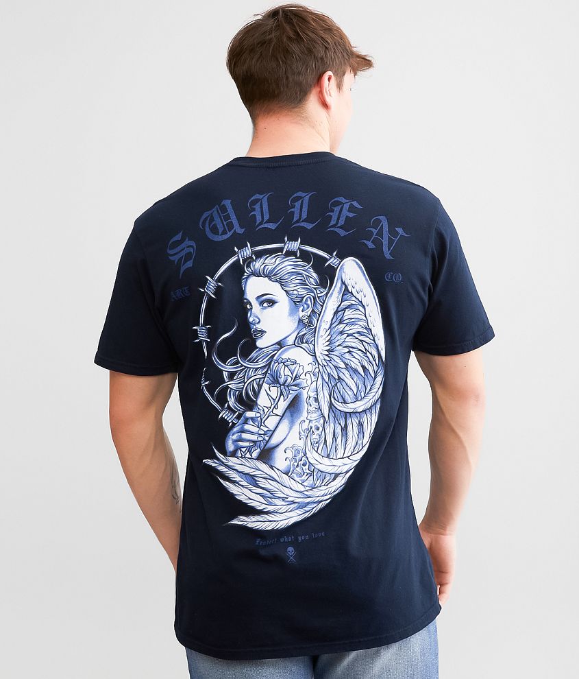 Sullen Barbwire Angel T-Shirt front view