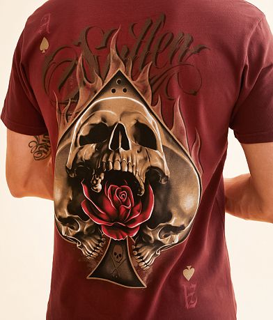 Sullen Eternal Aces T-Shirt BACK