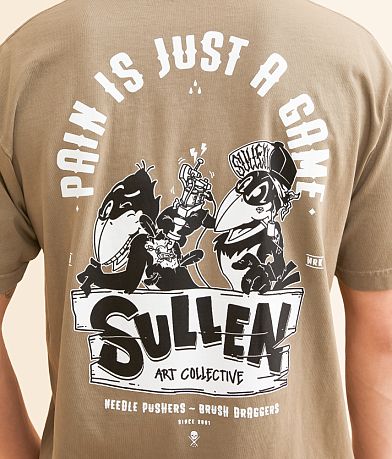 Sullen Pain Game T-Shirt BACK