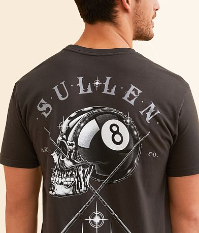 Sullen Tragic Eightball T-Shirt BACK