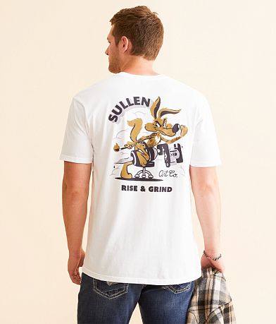 Sullen Buzzin' T-Shirt - Men's T-Shirts in White | Buckle
