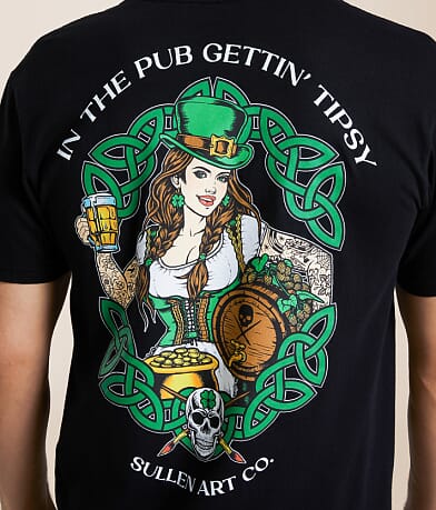 Sullen In The Pub T-Shirt back view