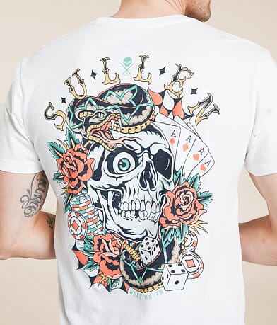Sullen Deal Me In T-Shirt BACK
