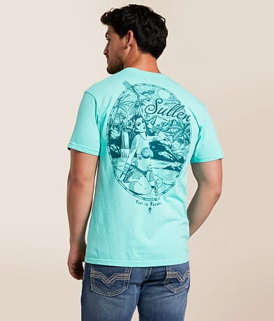 Sullen Secluded Beach T-Shirt front view