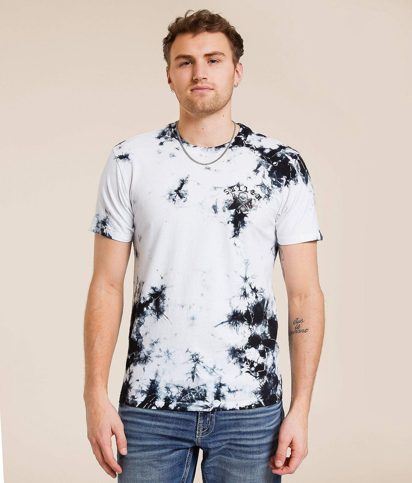 Sullen Day Trip T-Shirt - Men's Graphic T-Shirts in Black White