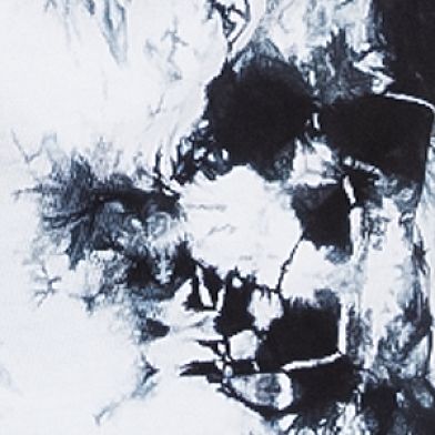 Black White Crystal Wash