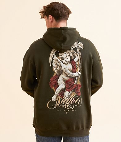 Sullen Red Angel Hooded Sweatshirt front view