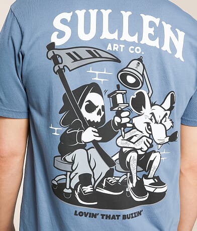 Sullen Buzzin&apos; T-Shirt back view