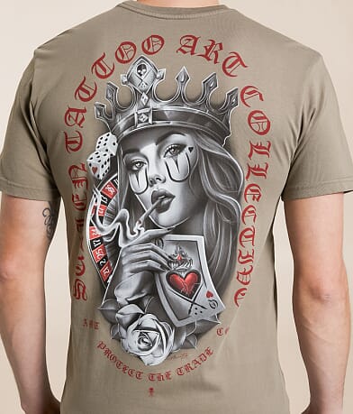 Sullen Queen Of Hearts T-Shirt BACK