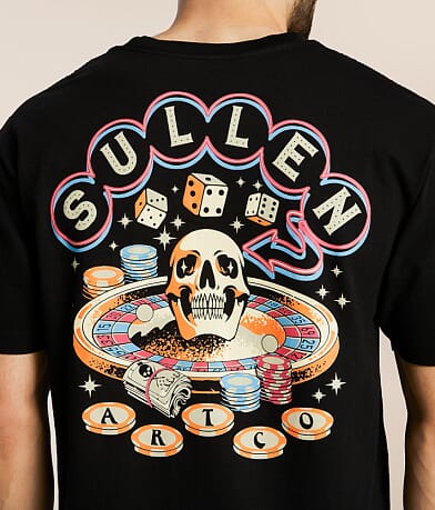Sullen Roulette T-Shirt BACK