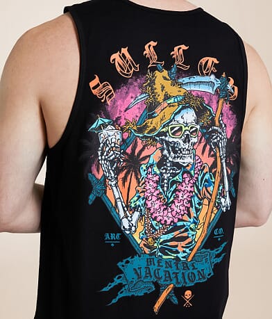 Sullen Mental Vacay Tank Top BACK