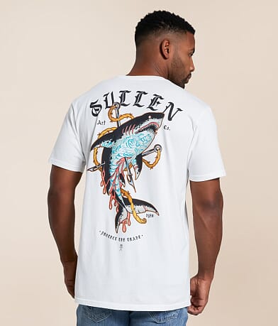 Sullen Dyem Shark T-Shirt front view