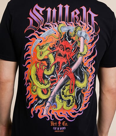 Sullen Red Reaper T-Shirt back view