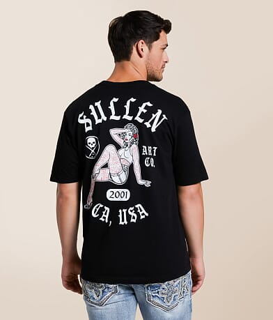 Sullen Cali Pin-Up T-Shirt front view