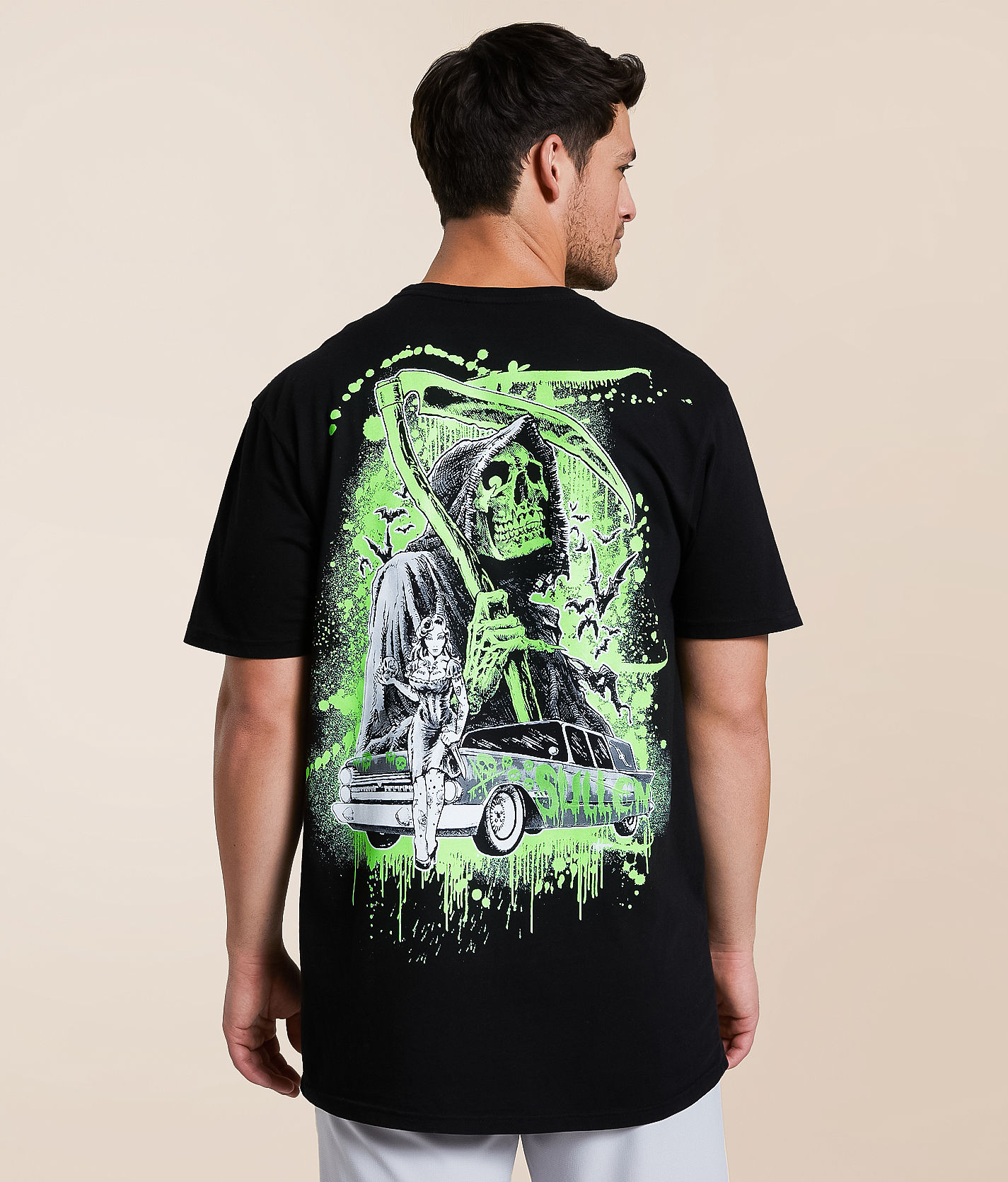Sullen Never Late T-Shirt - Men's T-Shirts in Jet Black | Buckle