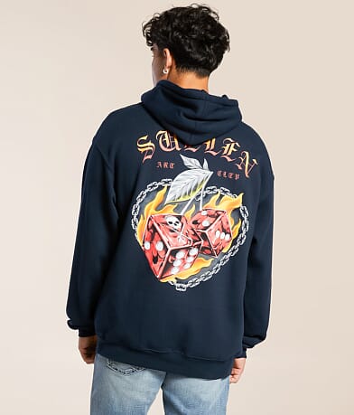 Sullen Roll Em' Hooded Sweatshirt front view