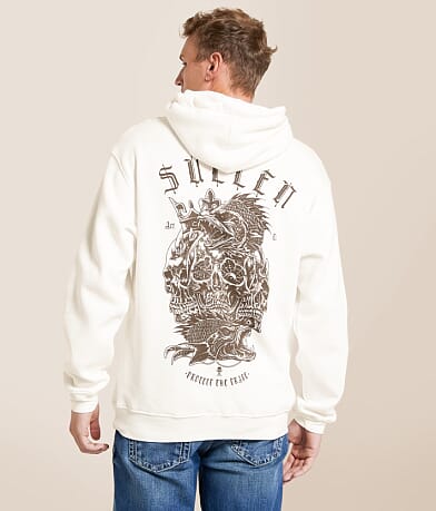 Sullen Sea Monster Hooded Sweatshirt front view