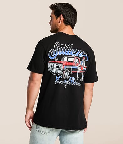 Sullen Varsity Blues T-Shirt front view