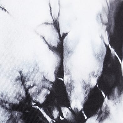 White Black Crystal Wash