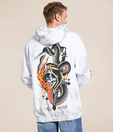 Sullen Sinners & Saints Hooded Sweatshirt front view