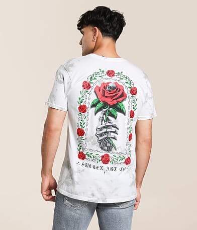 Sullen Tempest Rose T-Shirt front view