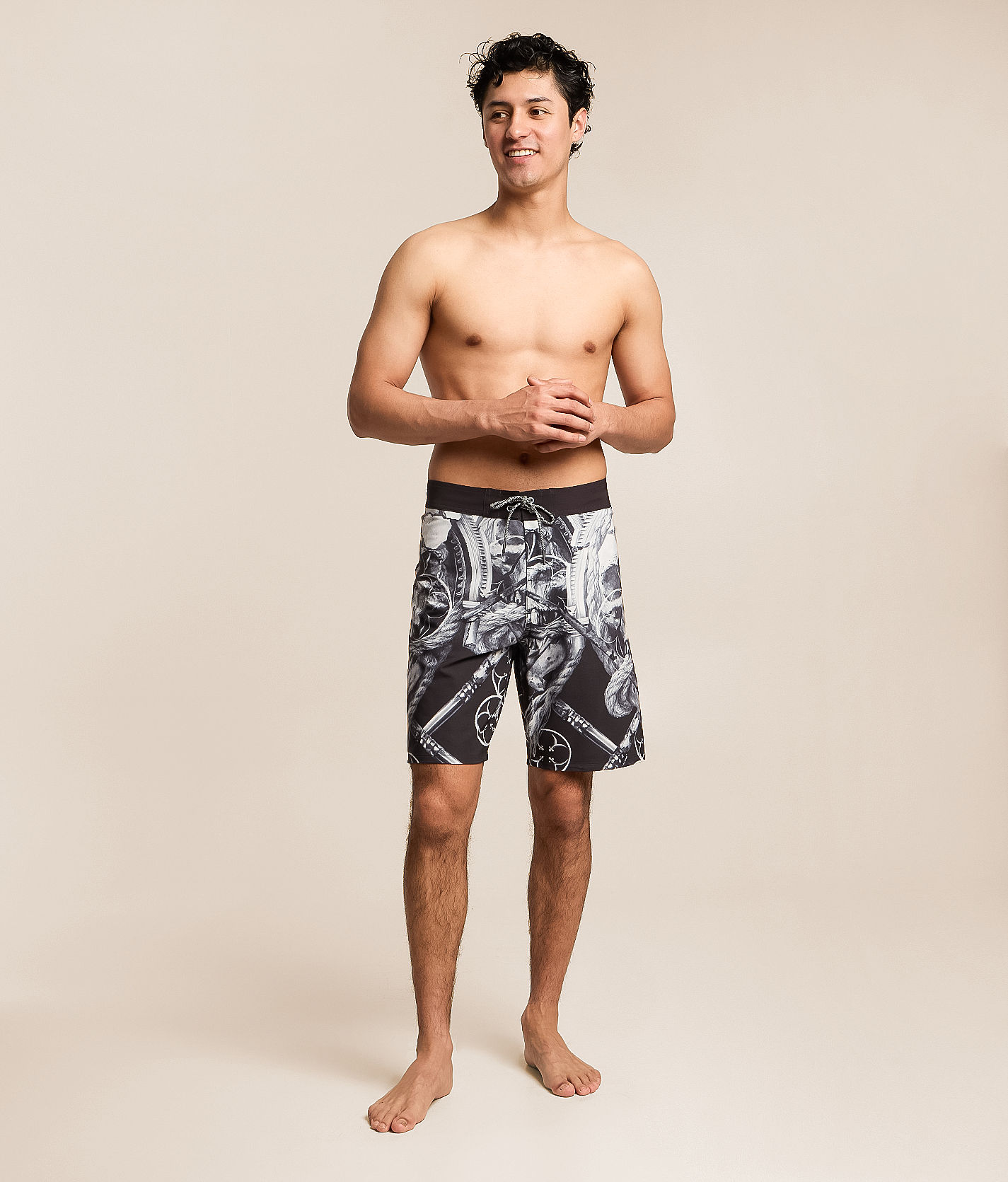 Sullen Oculus Stretch Boardshort - Men's Swimwear in Black | Buckle