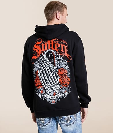 Sullen Loyal Til Death Hooded Sweatshirt front view